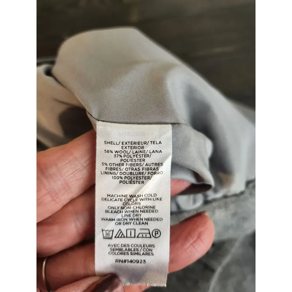 LOFT Gray Ankle Pants - Picture 9 of 11